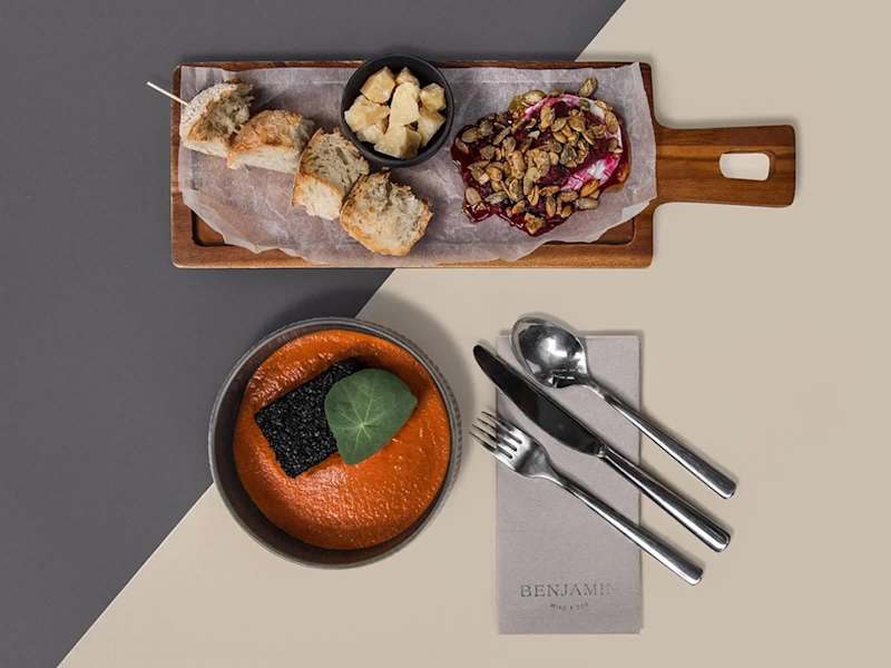 Cover image for Branding of Benjamin Wine Bar & Restaurant