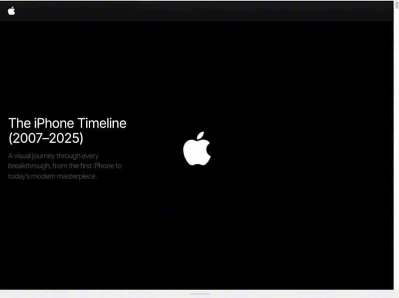 Cover image for New project added! 🎉 I designed an interactive iPhone Evolu...