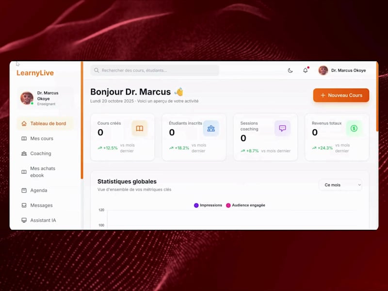 Cover image for 🎓LearnyLive | AI-Enhanced EdTech Platform