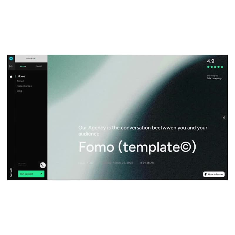Cover image for Responsive Template Design for Creative Agencies