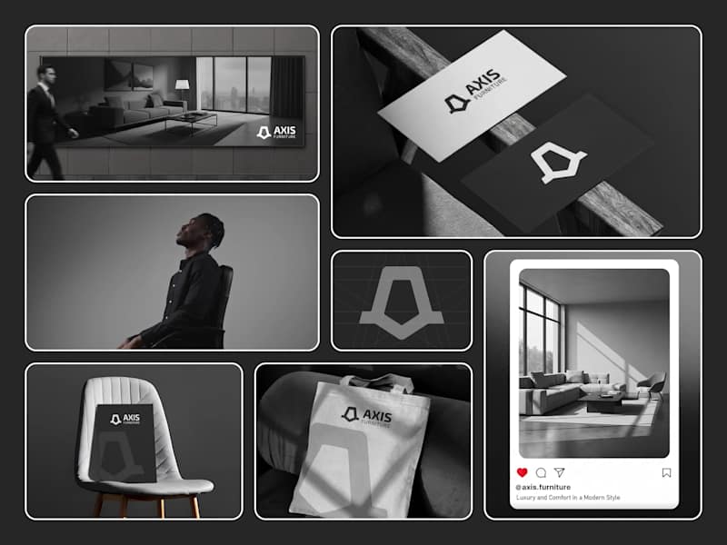 Cover image for Bold & Minimal Logo & Brand Identity for Axis Furniture