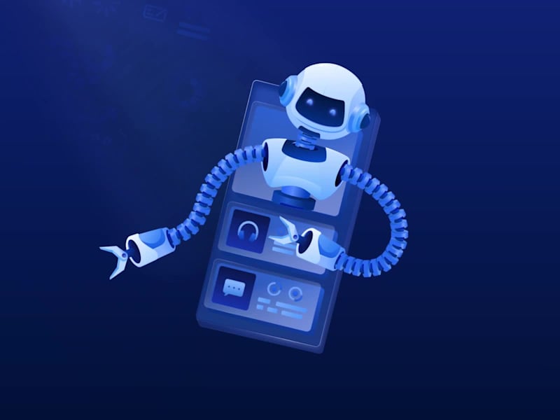 Cover image for AI Agent Illustration for Digital Assistant