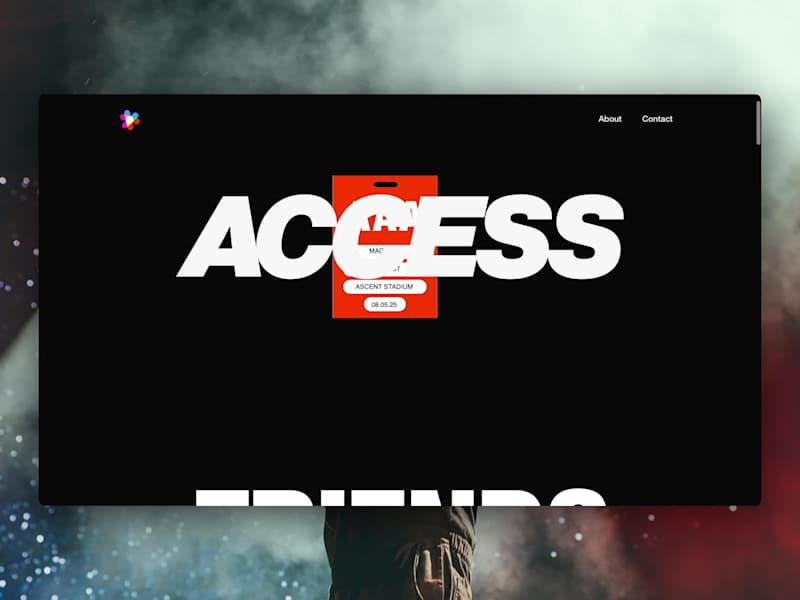 Cover image for Access.app: Framer Site Build for IRL Social App Launch
