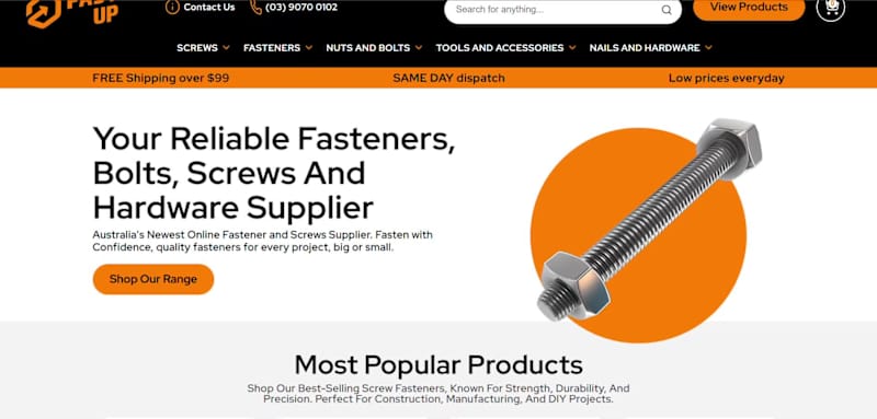 Cover image for 🚀 Just launched! Excited to share the new Fasten Up website...