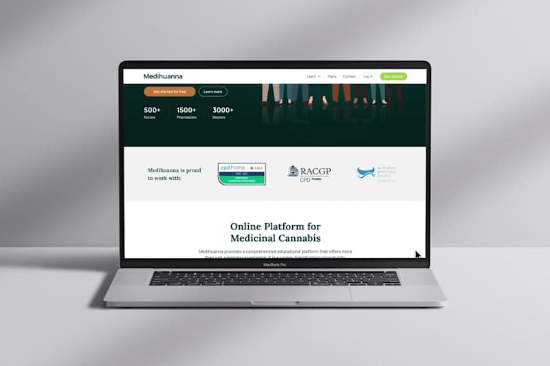 Cover image for  Medihuanna • Rebrand & Web Design 