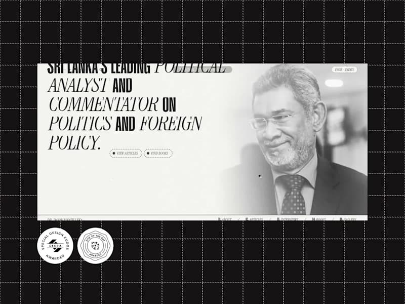 Cover image for Web Design and Webflow Development for Dr. Jayatilleka