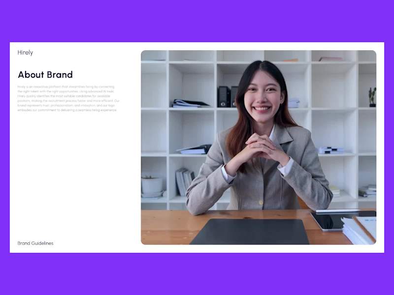 Cover image for Hirely - Pitch Deck Presentation by Nija Design for Nija Works …