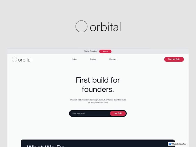 Cover image for Orbital | Web design & development