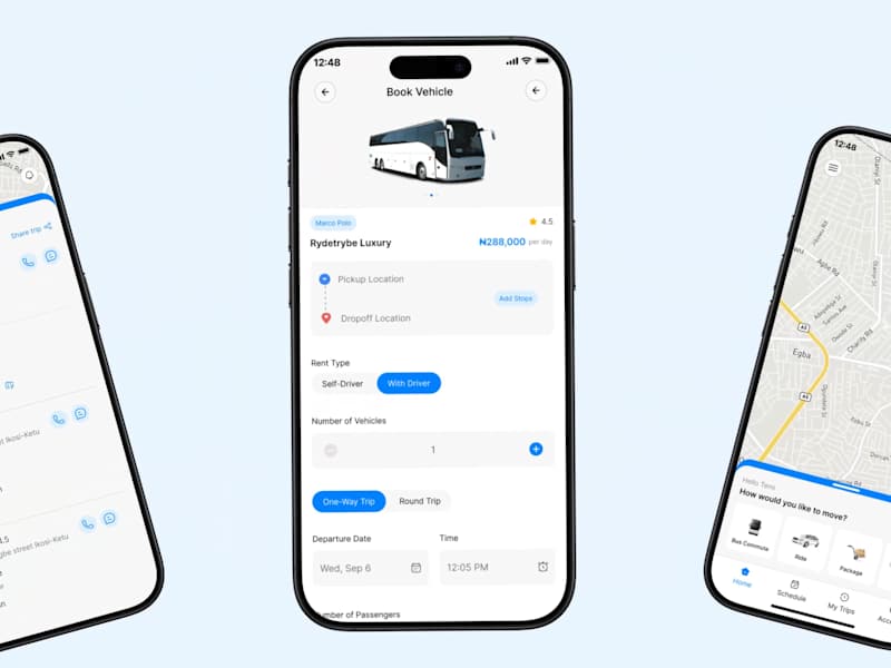 Cover image for Design of Unified Mobility Platform for Rydetrybe