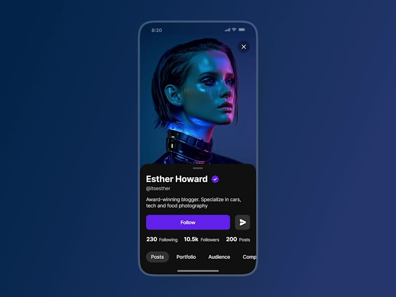 Cover image for Cinematic UI Exploration
