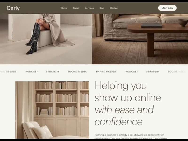 Cover image for Carly Website Build for Service Providers