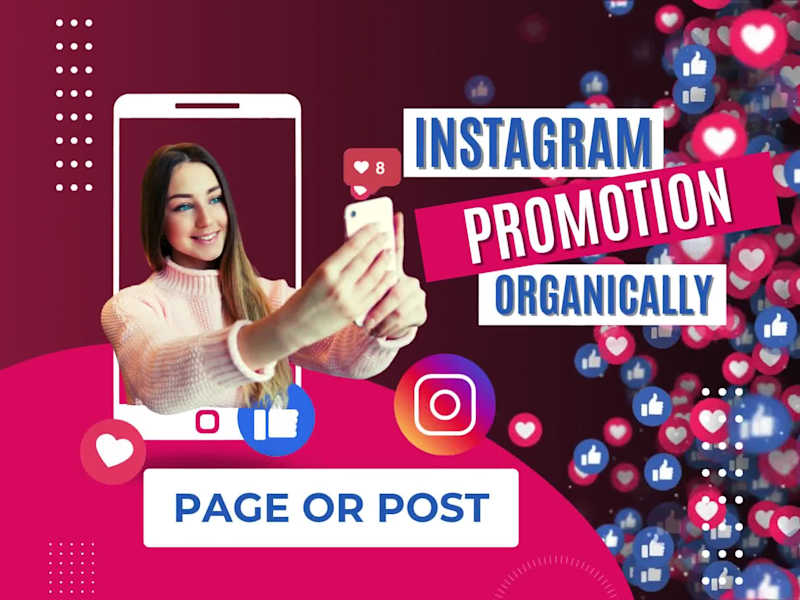 Cover image for Do fast organic Instagram page promotion and growth