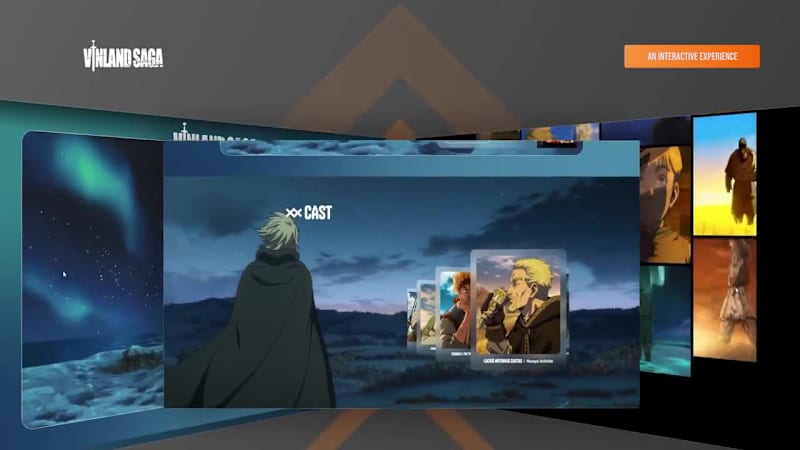 Cover image for Vinland Saga's Netflix page Reimagined [Design + Development