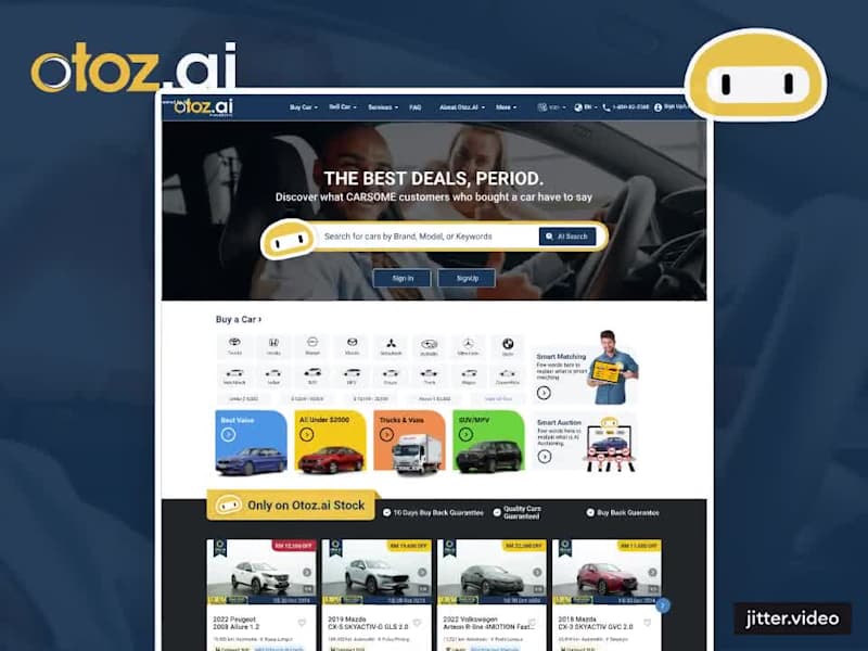 Cover image for Complete Product Design for Otoz.AI