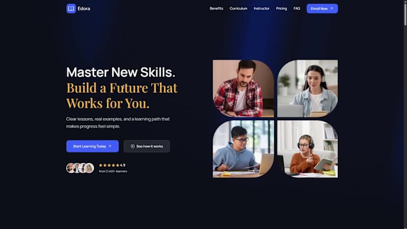 Cover image for Just finished designing Edora —