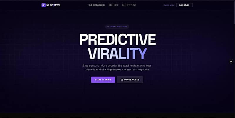 Cover image for I have been working on MUSE. It is an AI-powered SaaS platfo...