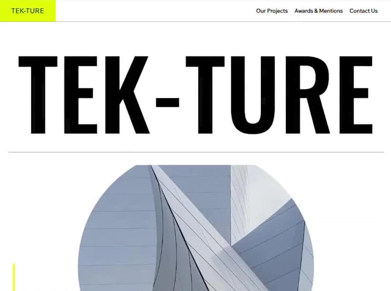 Cover image for Website | Tek-ture
