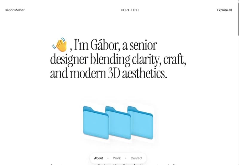 Cover image for I created a fun portfolio experiment using Framer - Should I...