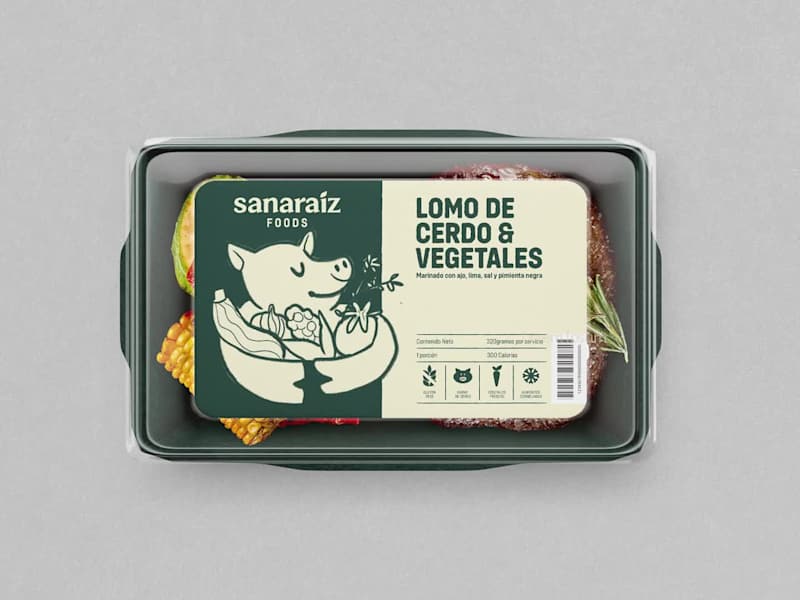 Cover image for Sanaraíz Foods – Brand Identity & Packaging Design
