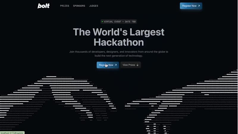 Cover image for Bolt Hackathon Website