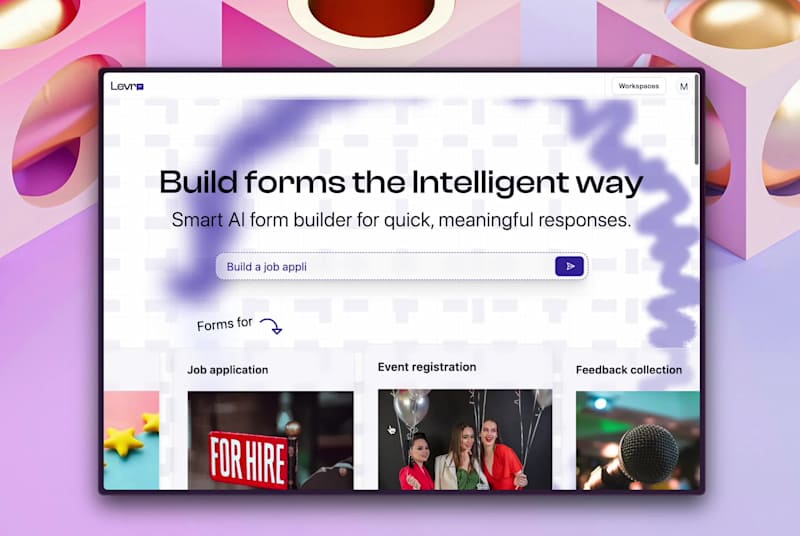 Cover image for Levra . Intelligent Form Builder for Modern Team
