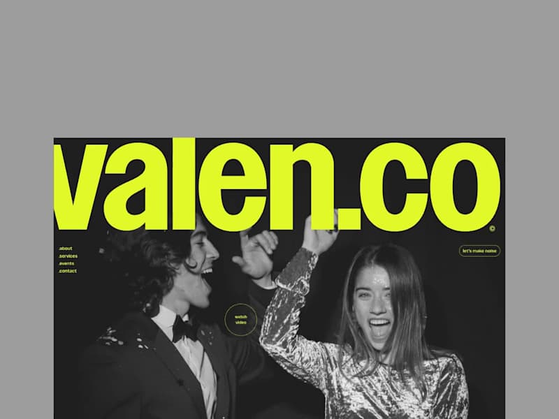 Cover image for Designed an Event Organizer interface with an editorial appr...