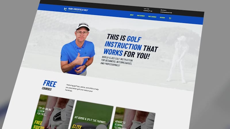 Cover image for Mark Crossfield Golf — Full Migration from WordPress to Kaja...