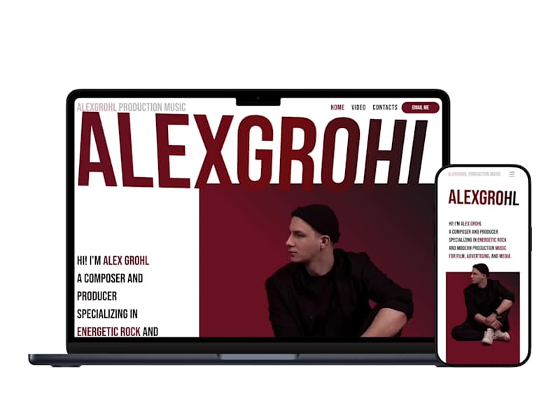 Cover image for A Starter Site for a Composer and Music Producer