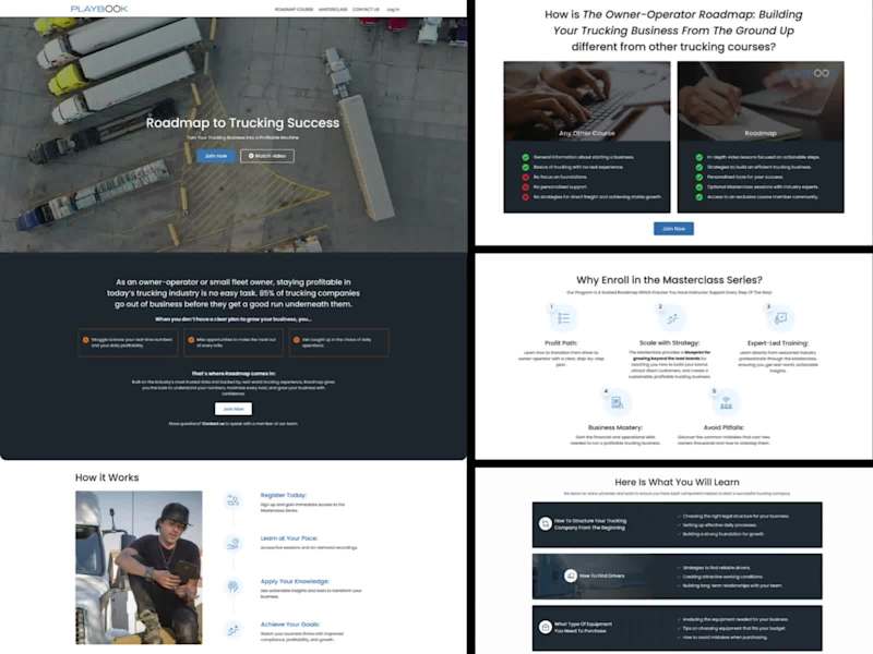 Cover image for Kajabi Course Website Migration & Design & Build