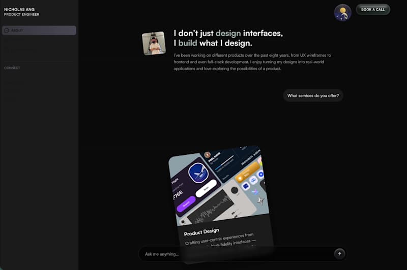 Cover image for Revamped my website with a fresh AI-inspired look, and added...