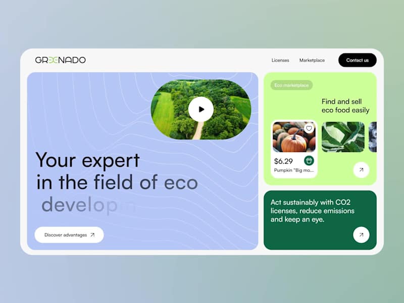Cover image for Clean design for a cleaner planet. 🌍 I enjoyed animating th...