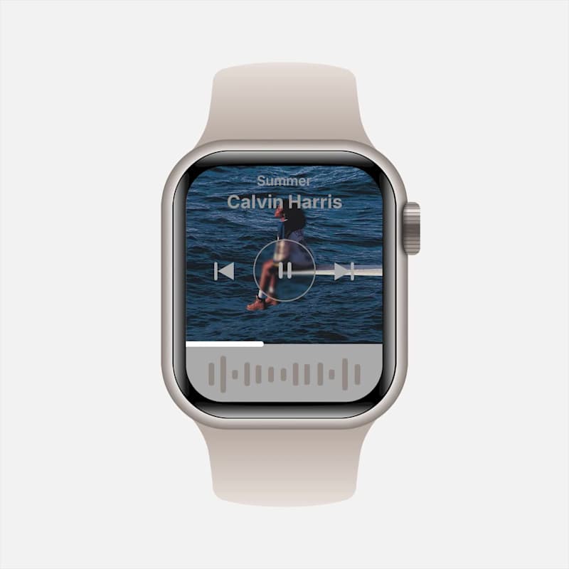 Cover image for Minimalist UI Design for Apple Watch Music App