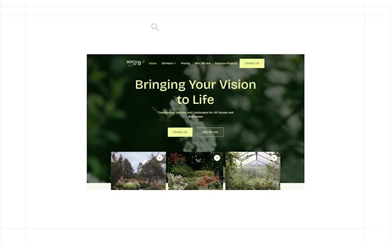 Cover image for 🌿 Brick & Leaf - Landscaping Website | Web Dev | Webflow