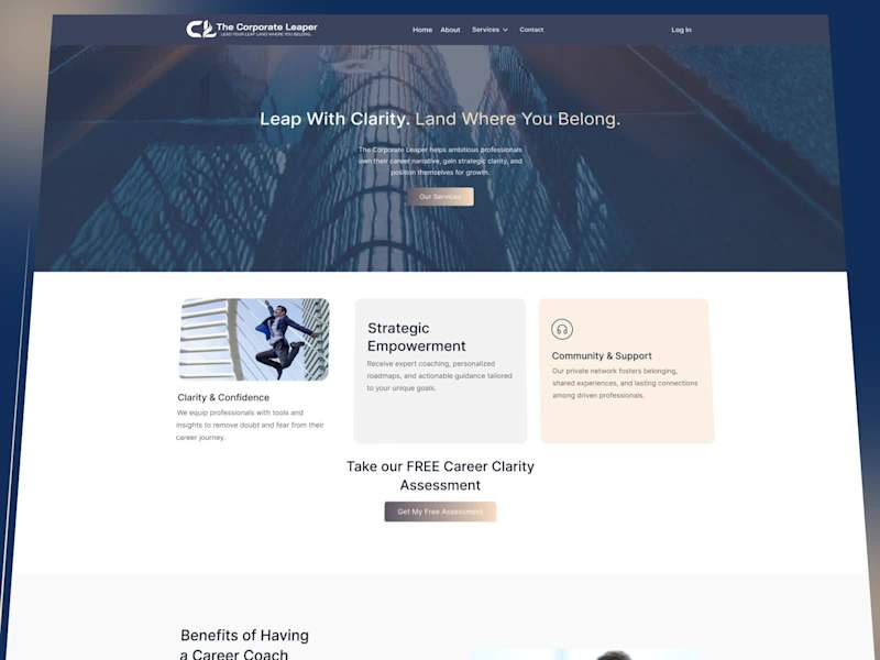 Cover image for Just wrapped a full custom Kajabi build for The Corporate Le...