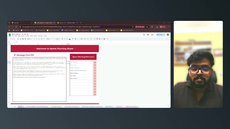 Cover image for Sprint Planning & Execution Dashboard