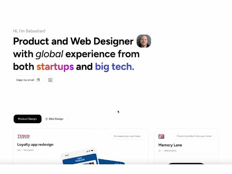 Cover image for Personal Portfolio