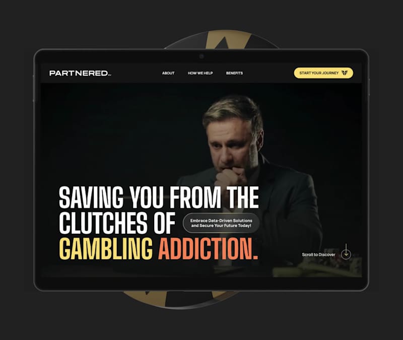 Cover image for Partnered EV Landing Page Design