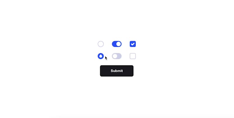 Cover image for Liquid Form Elements Animation