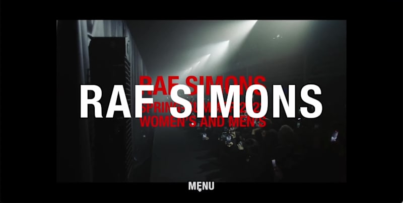 Cover image for Raf Simons