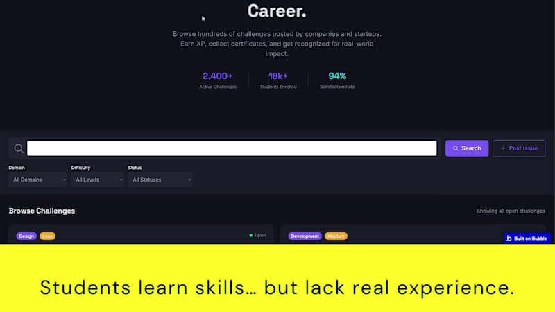 Cover image for 🚀 SolveHub – Solve real