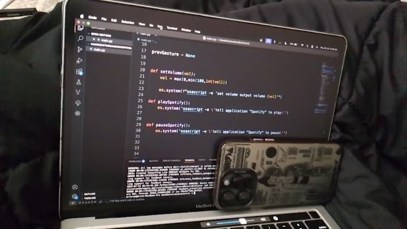 Cover image for Hand Gesture Audio Controller 