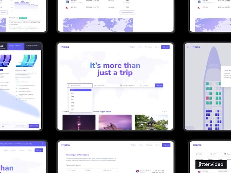 Cover image for Tripma – Airline Booking Platform