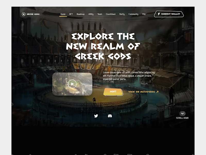Cover image for SOL Greek Gods NFT