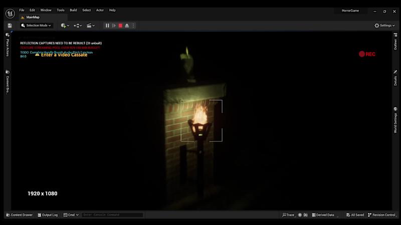Cover image for Camera system in unreal engine: player can click photos and ...