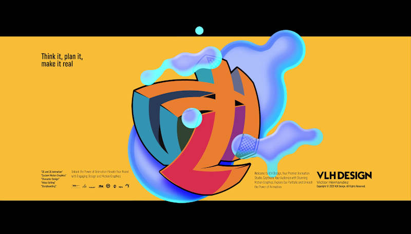 Cover image for Animated Logo, Website hero image/website