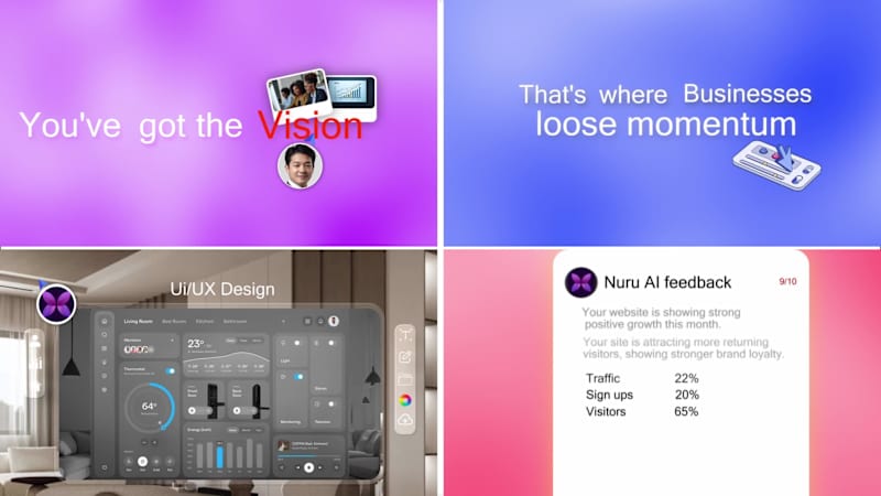 Cover image for A recent SAAS explainer video l edited for Nuru digital mark...