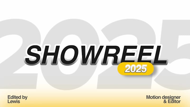 Cover image for Showreel 2025