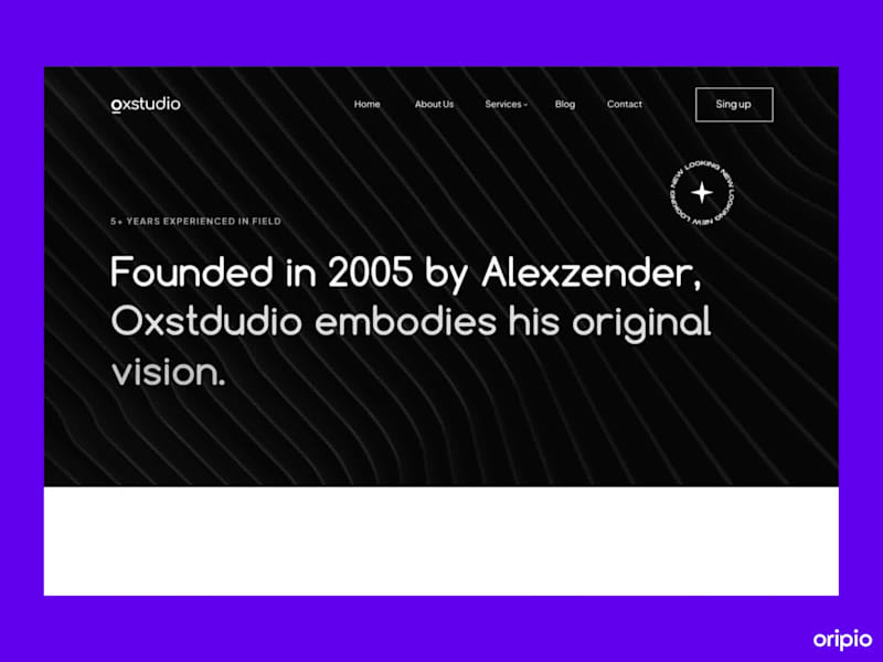 Cover image for Agency Website design