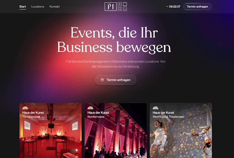 Cover image for P1 Corporate is Munich's premier full-service event manageme...