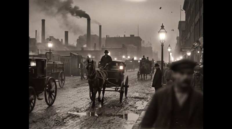 Cover image for AI Documentary Recreation Study – 1880s New York